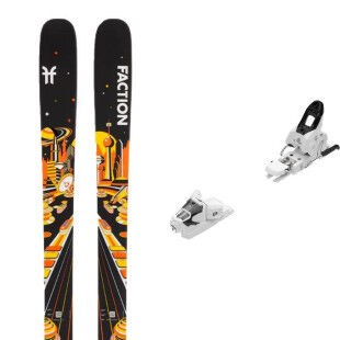 Pacchetto sci Faction PRODIGY 2 + attacchi : Colore - Nero, Dimensioni dello sci - 177