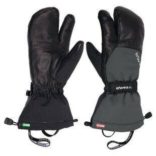 CAMP SPLIT MITT N BLACK/GRAY mittens