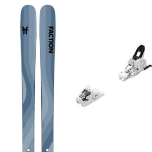 Faction DANCER 1 ski pack + binding : Colour - Grey, Ski size - 162