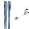 Set da sci Faction DANCER 1 + attacchi : Colore - Grigio, Dimensioni dello sci - 162