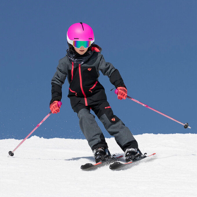 Pacchetto sci per bambini Völkl Racetiger JR Yellow + attacchi 4.5 VMOT JR