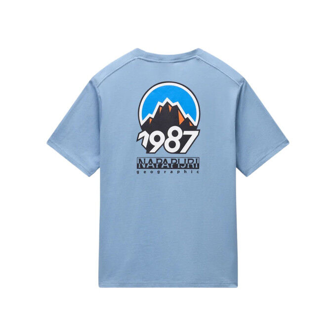 Camiseta para hombre Napapijri Montepiana: estilo outdoor y comodidad para el día a día