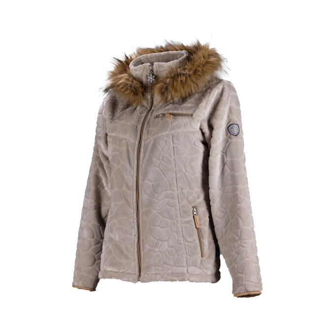 Pile con cappuccio da donna Angele Innsbruck - Comfort e stile intramontabile