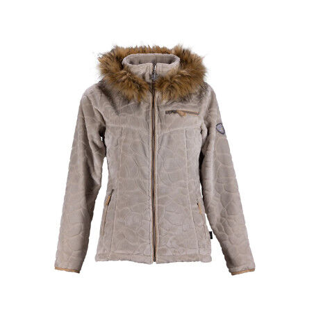 Pile con cappuccio da donna Angele Innsbruck - Comfort e stile intramontabile