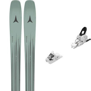 Ski-Set Atomic MAVERICK 86 C Sage/Black + Bindung : Farbe - SAGE/BLACK, Größe der Skier - 172