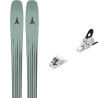 Pack de esquís Atomic MAVERICK 86 C Sage/Black + fijaciones : Color - SAGE/BLACK, Talla de esquí - 172
