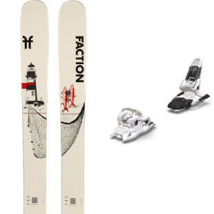 Set da sci Faction PRODIGY 2 CAPSULE + attacchi : Colore - Bianco, Dimensioni dello sci - 171