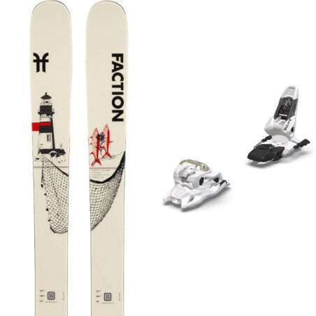 Faction PRODIGY 2 CAPSULE ski pack + bindings : Colour - White, Ski size - 171
