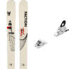 Pack de esquís Faction PRODIGY 2 CAPSULE + fijaciones : Color - Blanco, Talla de esquí - 183
