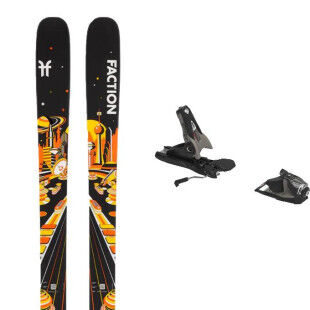 Faction PRODIGY 2 Skipaket + Bindungen : Farbe - Schwarz, Größe der Skier - 183