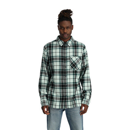 Spyder ELEVATION: camisa de franela elástica con un estilo atemporal