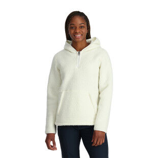 Spyder CLOUD Fleece Hoodie Femme – Sweat à capuche chaud, confortable