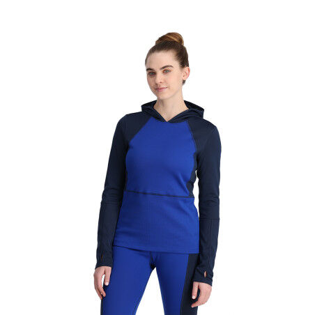 SPYDER CHARGER HOODIE – Felpa con cappuccio tecnica leggera e traspirante