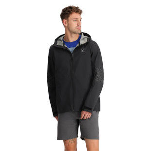 Chaqueta impermeable Spyder Prosoma 3L para hombre: protección técnica y comodidad