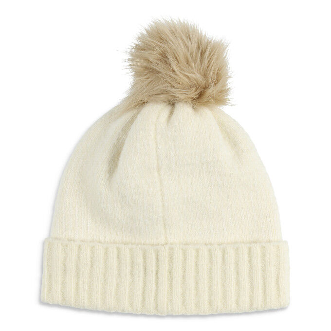 Spyder PLAIT – Women's faux fur pom-pom hat