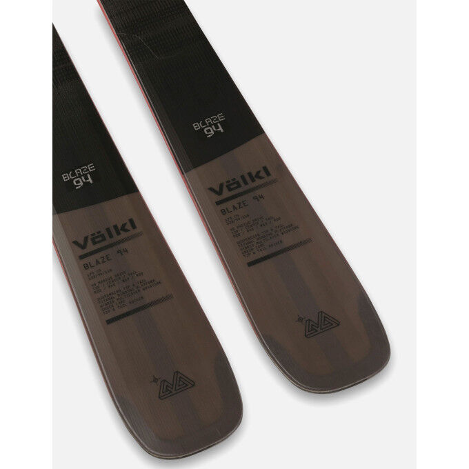 Völkl BLAZE 94 Black Ski Pack + Bindings – Versatility & Lightweight