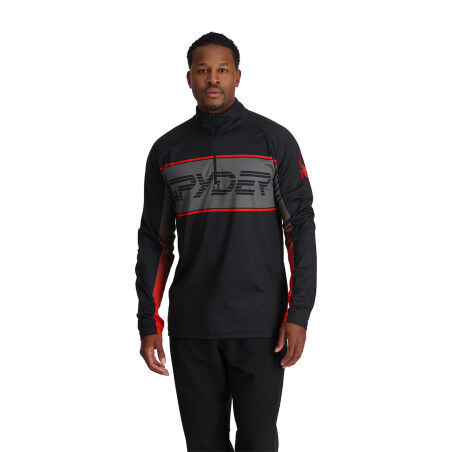 Spyder PARAMOUNT 1/2 ZIP – Technical stretch and breathable base layer