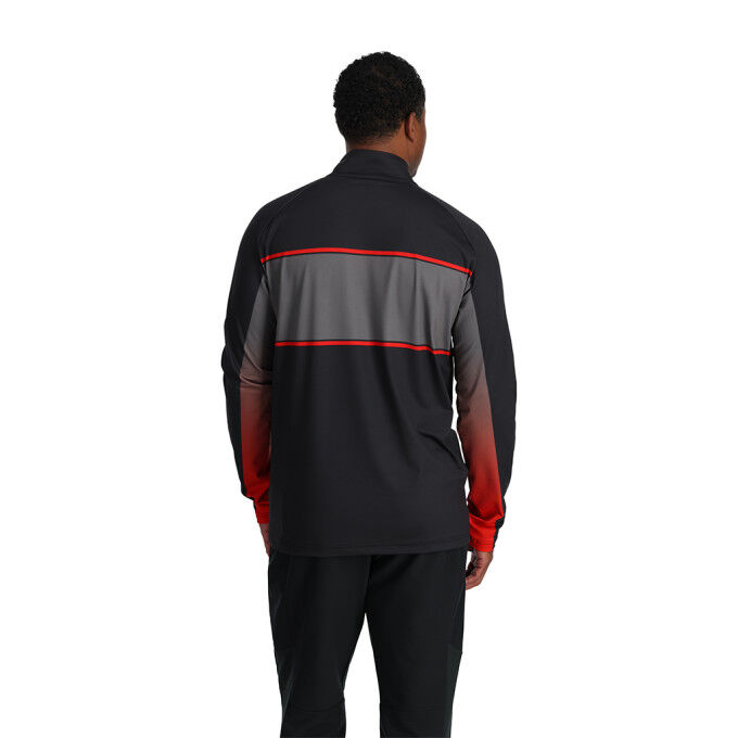 Spyder PARAMOUNT 1/2 ZIP – Sottotuta tecnico elasticizzato e traspirante