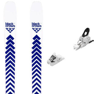 Set da ski Black Crows SERPO + attacchi : Colore - Blu, Dimensioni dello sci - 174