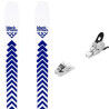 Skiset Black Crows SERPO + Bindung : Farbe - Blue, Größe der Skier - 174