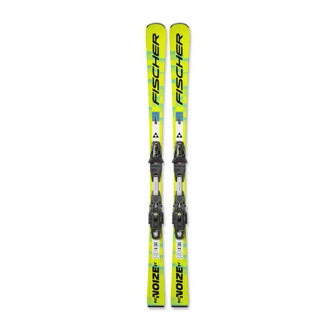 Pack Fischer RC4 NOIZE ST Yellow Superflex + Z12 GW – Esquí de pista preciso
