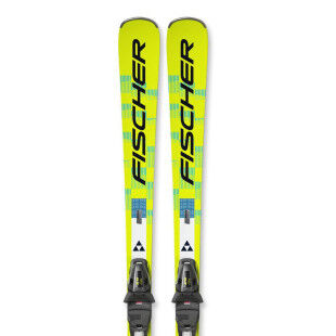Fischer RC4 NOIZE ST Yellow Superflex + Z12 GW Package – Precise on-piste ski