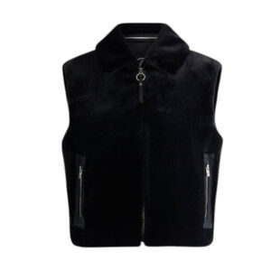 Ärmellose Jacke für Damen FUSALP PIAGINA – Schwarz