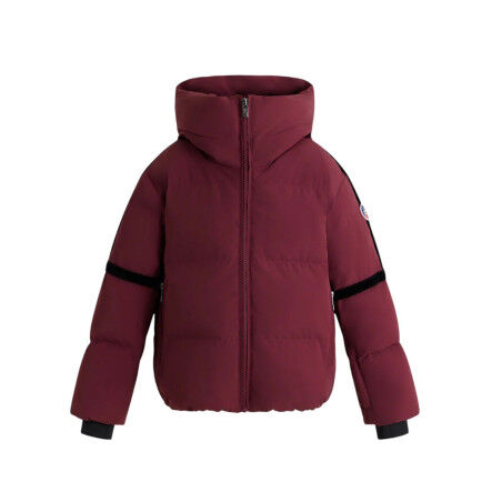 Doudoune Junior FUSALP Barsy Jr - ACAJOU/NOIR
