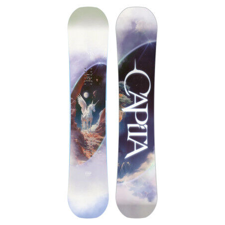 Capita Space Metal Fantasy: tabla de snowboard para mujer para todo tipo de montaña