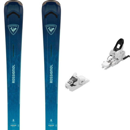 Rossignol ARCADE W 84 ski pack + bindings : Ski size - 160