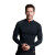 Maglietta con collo a zip DAMART SPORT Thermolactyl Energy 4 Uomo - Nero