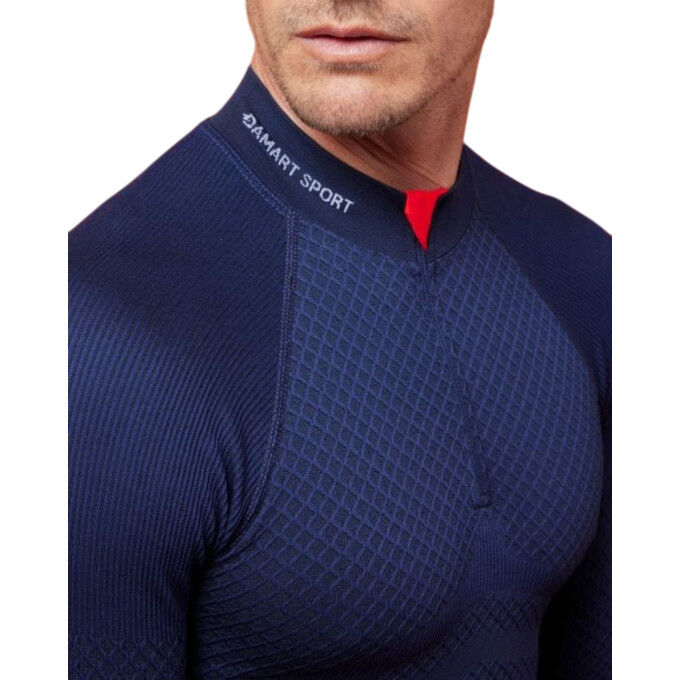 Camiseta con cuello con cremallera DAMART SPORT Thermolactyl Energy 3 Hombre
