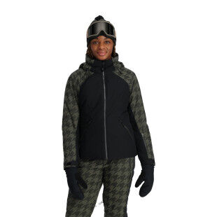 Spyder Schatzi Black Women's Ski Jacket: elegance and performance on the slopes