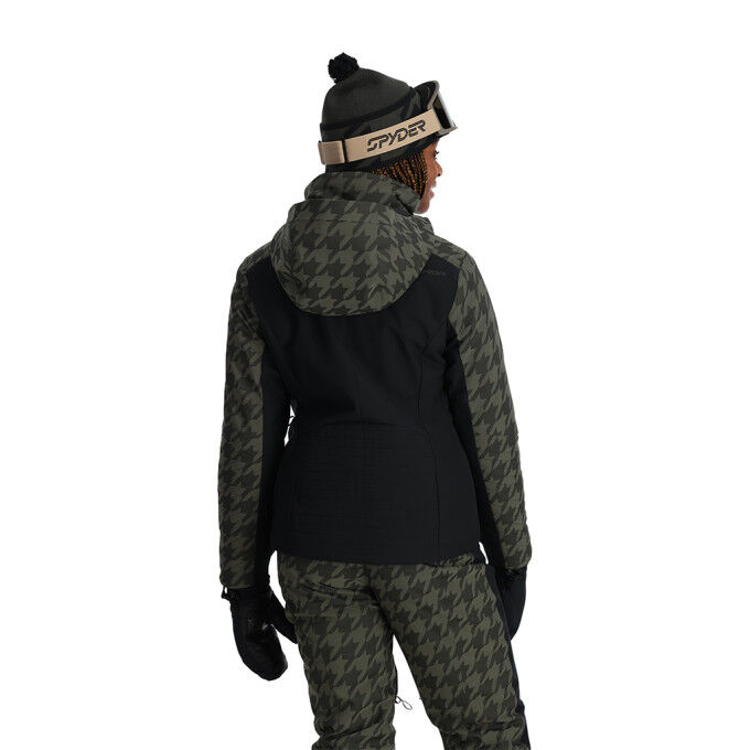 Spyder Schatzi Black Women's Ski Jacket: elegance and performance on the slopes