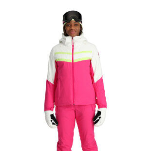 Veste ski Femme Spyder Captivate - Pink : confort et performance au sommet