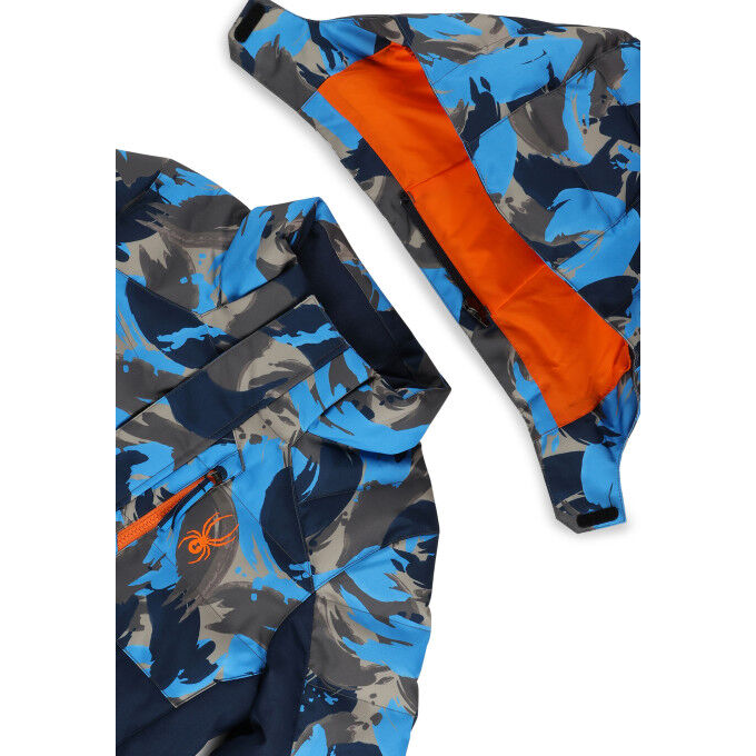 Spyder Impulse – Warm and technical hooded jacket for boys