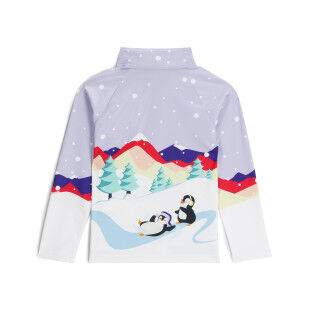 Spyder Reflect Girls' 1/2 Zip Fleece: comfort and active protection