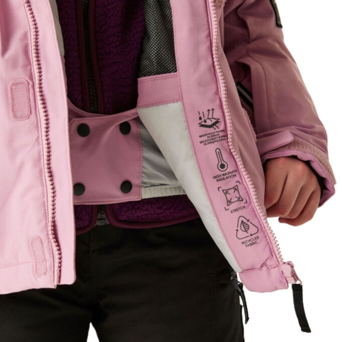 Veste de ski enfant Dare2B Shredder : chaude, imperméable et technique