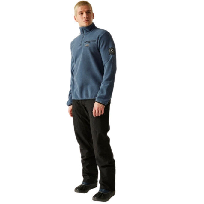 Sudadera polar con media cremallera para hombre Dare2B Affinity: ligera, cálida y cómoda.