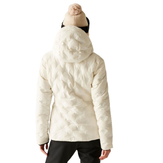 Damen-Skijacke Dare2B Enfold Egret: Eleganz und Leistung auf der Piste
