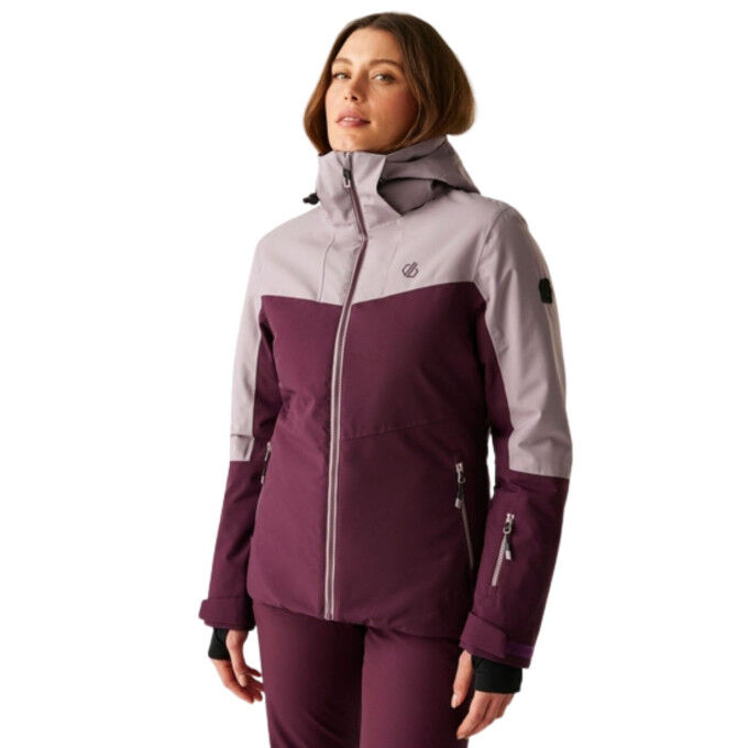 Dare2B Iced Heather/Fig Women's Ski Jacket: protection, warmth, and freedom