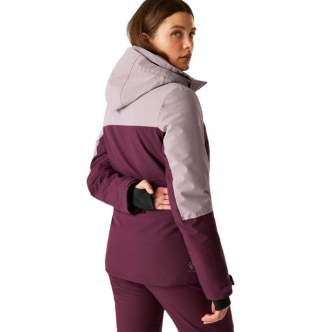 Dare2B Iced Heather/Fig Women's Ski Jacket: protection, warmth, and freedom