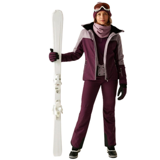 Dare2B Iced Heather/Fig Women's Ski Jacket: protection, warmth, and freedom