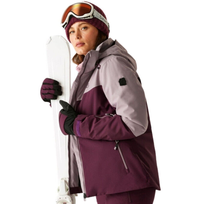 Dare2B Iced Heather/Fig Women's Ski Jacket: protection, warmth, and freedom