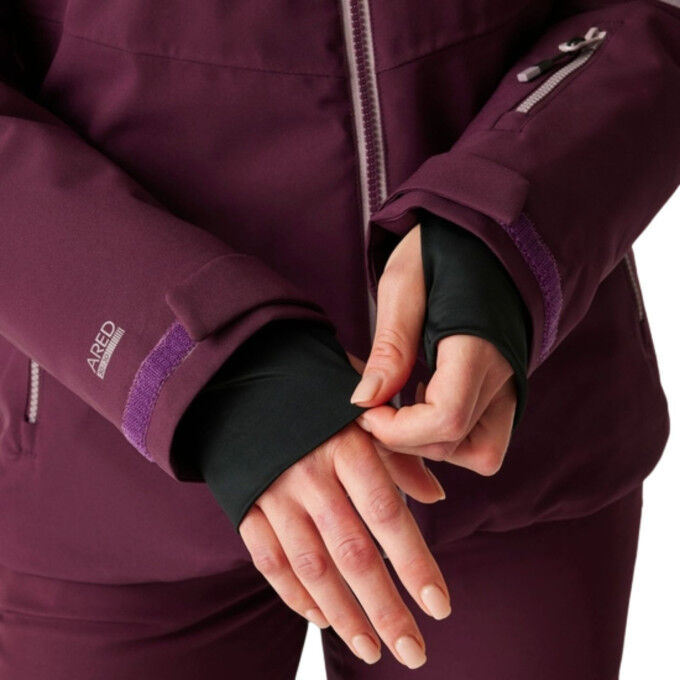 Dare2B Iced Heather/Fig Women's Ski Jacket: protection, warmth, and freedom