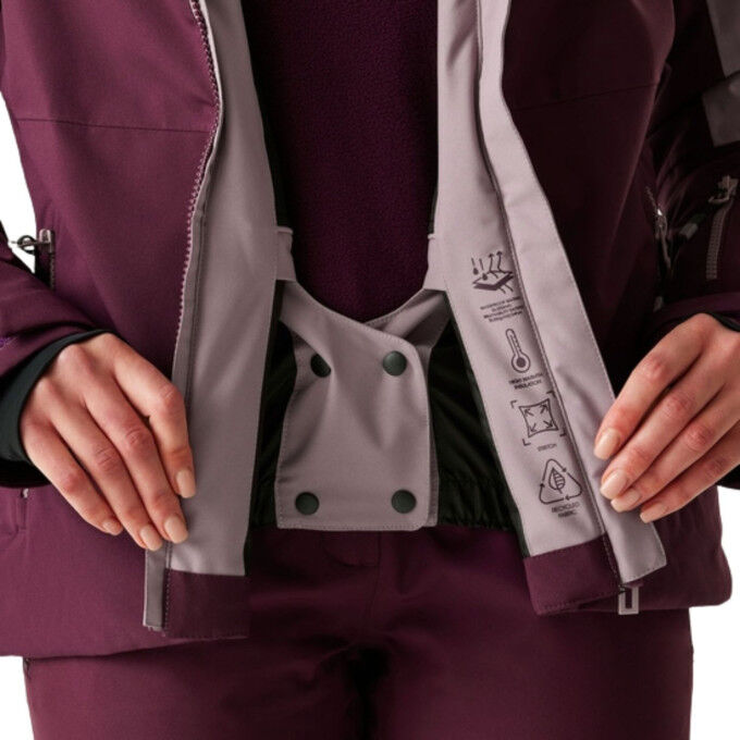 Dare2B Iced Heather/Fig Women's Ski Jacket: protection, warmth, and freedom