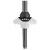 LEKI Bold S ski pole - DARK ANTHRACITE-BLACK-WHITE