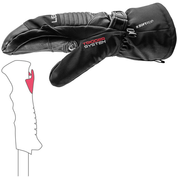 LEKI Xplore XT 3D Mitt - Black
