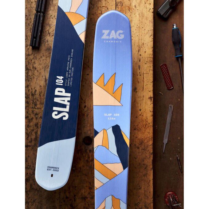 Zag SLAP 104 LITE 182 Ski Pack + Bindings + Skins – Lightweight touring