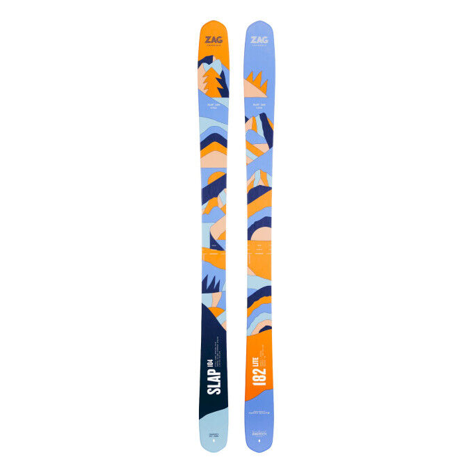 Zag SLAP 104 LITE 182 Ski Pack + Bindings + Skins – Lightweight touring